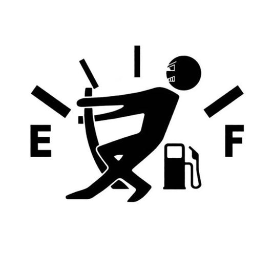 Car Sticker Pull Fuel Tank Pointer Reflective Vinyl Sticker
