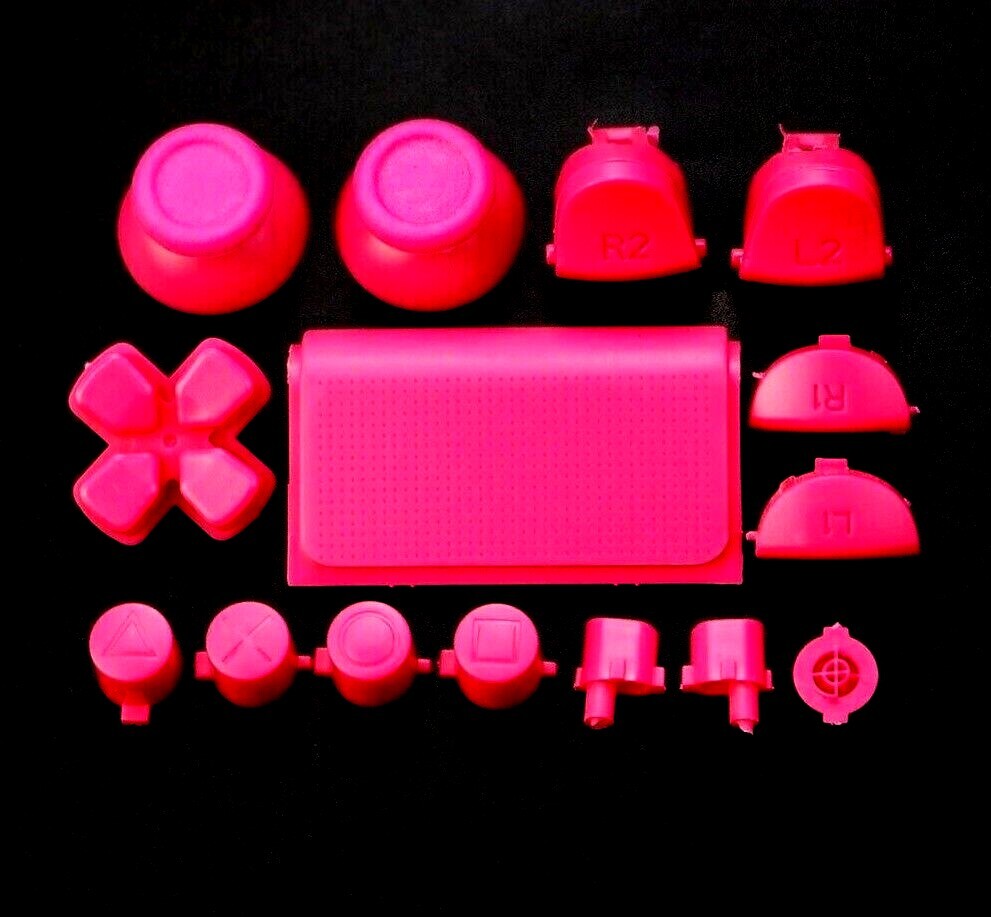 Remote Controller Buttons Full Set 11 colours for PS4 Pro Slim Sony PlayStation