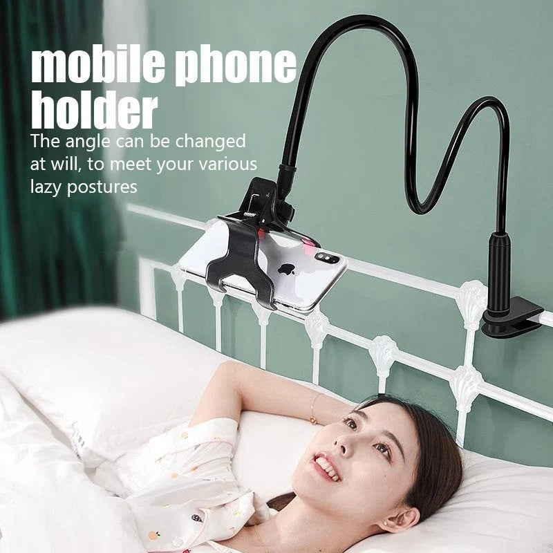 Mobile Phone Holder Flexible Holder Adjustable Cell Phone Clip Home Bed Deskop