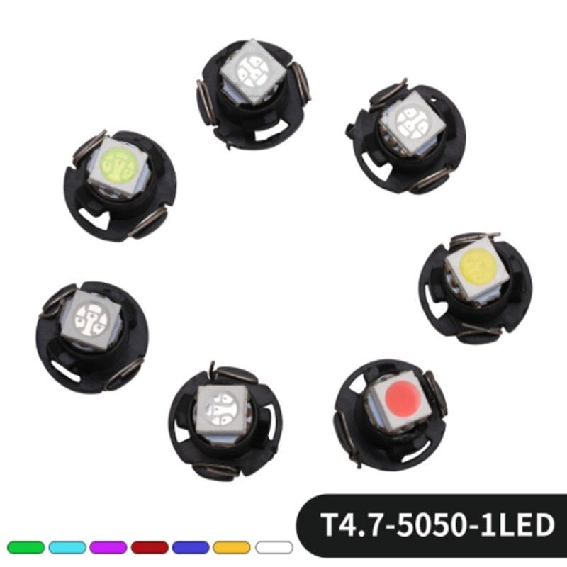 T4.7 5050 SMD 12V Instrument Dash Lamp Car Led Bulb Dashboard Cluster Read Light
