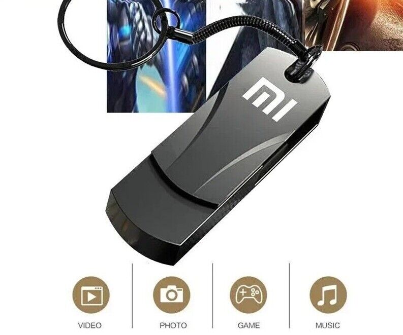 Xiaomi 2 IN 1 2TB USB 3.0 Flash Drive High-Speed Pen Drive Waterproof Type-C