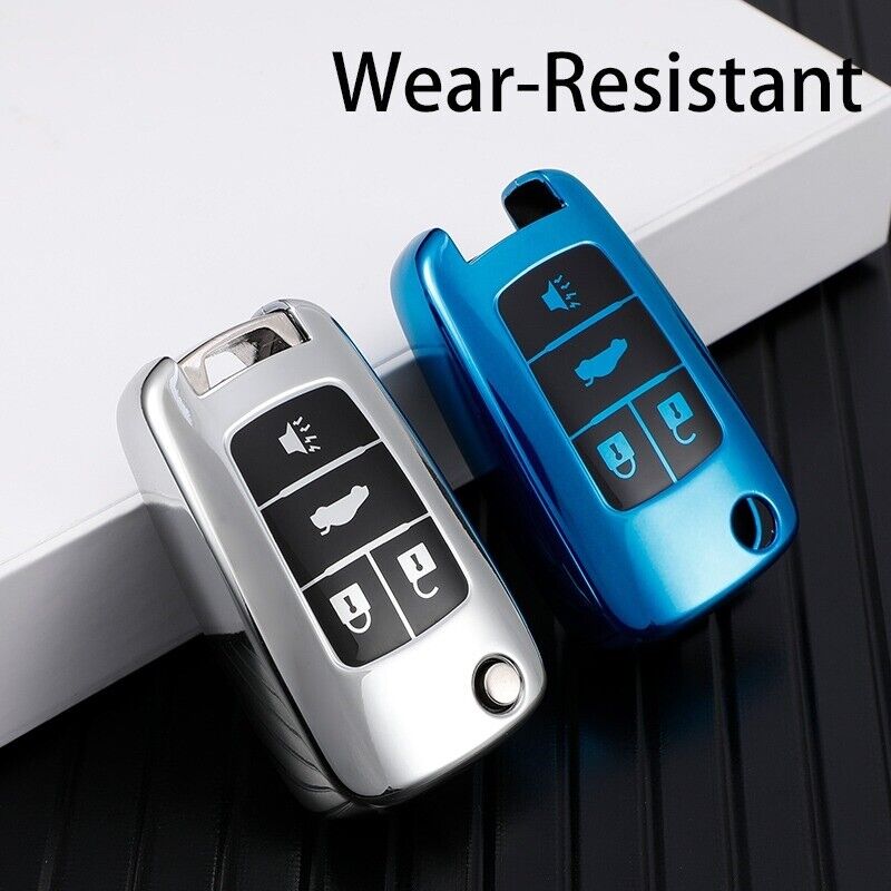 TPU Car Key Fob Case Vauxhall Opel Astra Corsa Meriva Zafira Chevrolet Cruze 