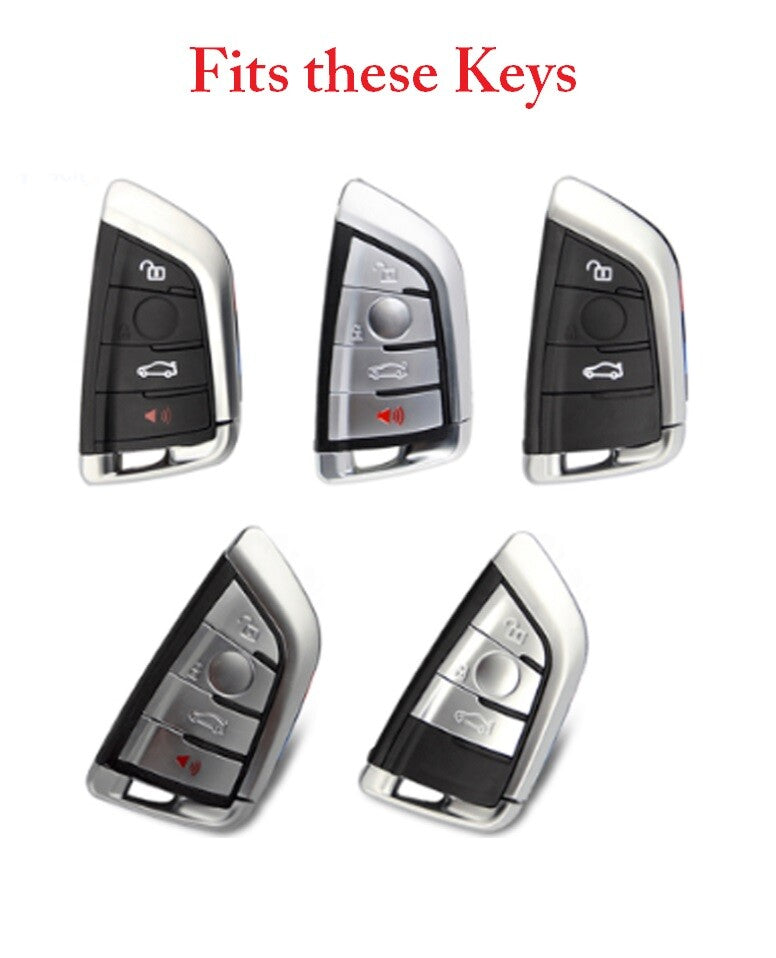 TPU Remote Key Case Cover for BMW X1 X5 X6 X5M X6M F Class 1 2 7 Series