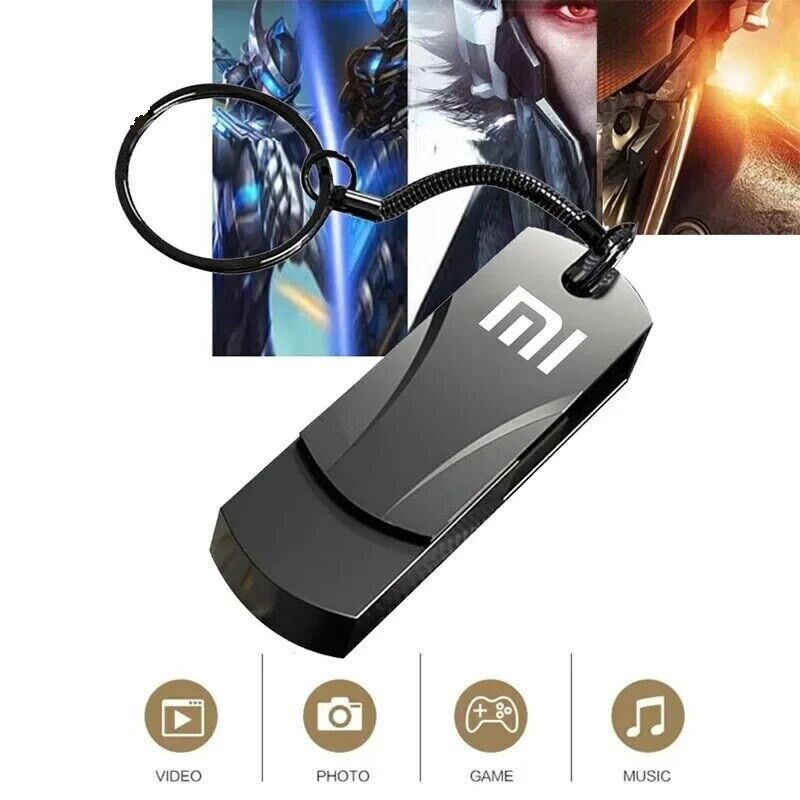 Xiaomi Metal 16TB Disk Flash Drive USB 3.0 High Speed +Type C Micro USB Adapters