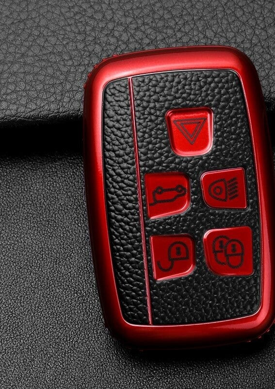 Remote Key Fob Case Cover Keychain for Jaguar XF XJ XE XJL XF Land Rover Range