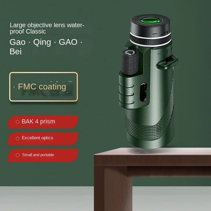 High Definition Single Tube Telescope Compact and Portable Day and Night