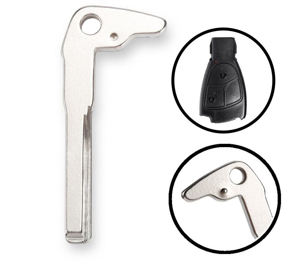 Mercedes Benz Blank Emergency Key for BGA A E S G CLK SLK ML Class W220