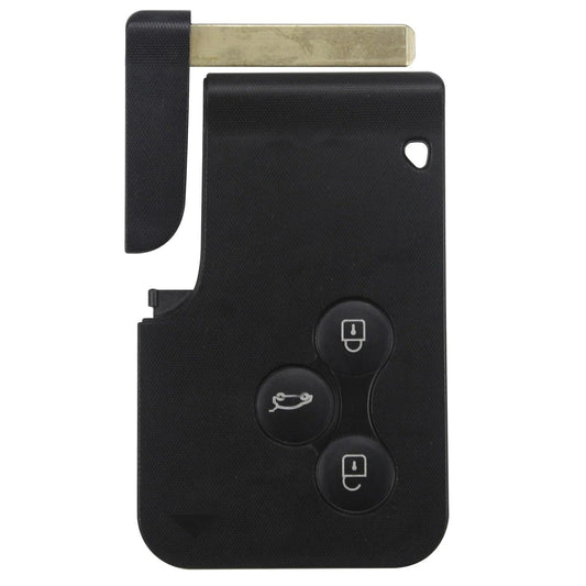 3 Button Smart Key Shell Card for Renault Clio Logan Megane 2 3 Koleos Scenic