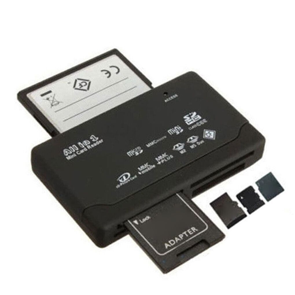 SD Card Reader All In One for TF CF SD Mini SD SDHC MMC MS XD