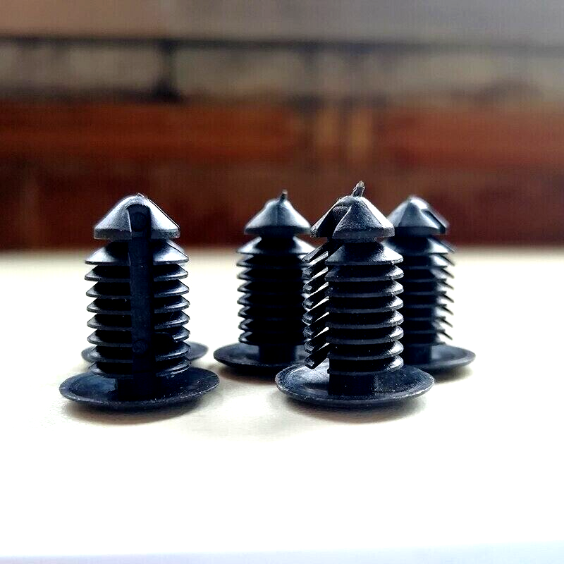 10x Auto Fastener 10mm Hole Fender Bumper Shield Retainer Clips Ford Chrysler