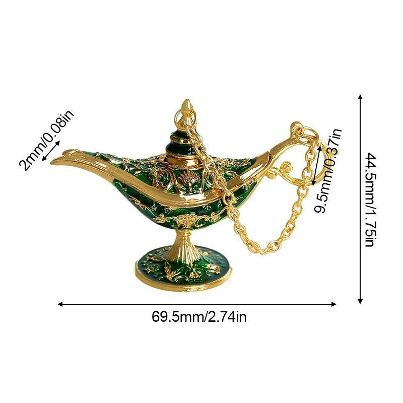 Mini Aladdin Lamp Ornament Living Room Study Room Bedroom Decoration