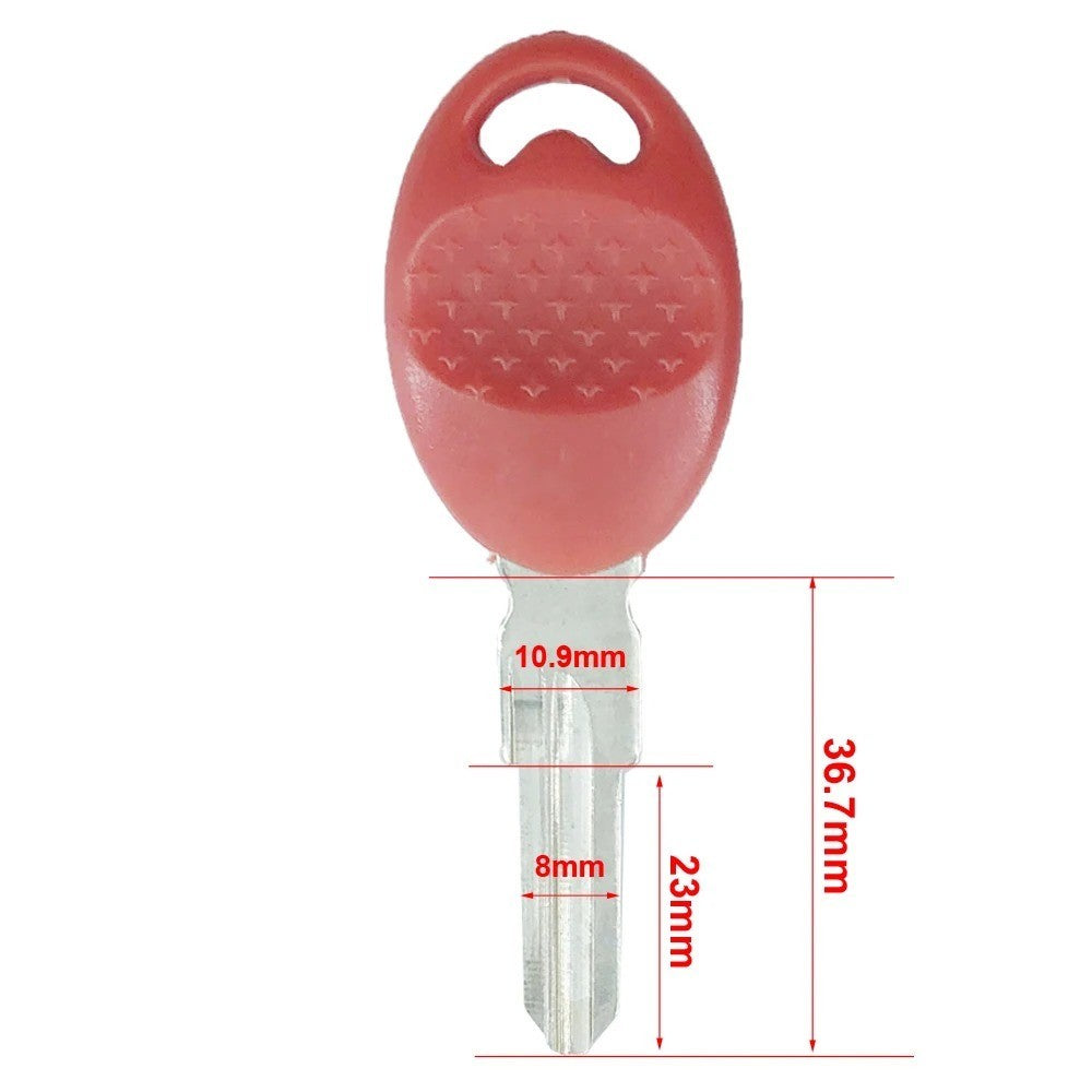 Motorcycle Key fits Aprilla RSV1000 Triumph 650 RSV4 Tuono Key Shell with Blade