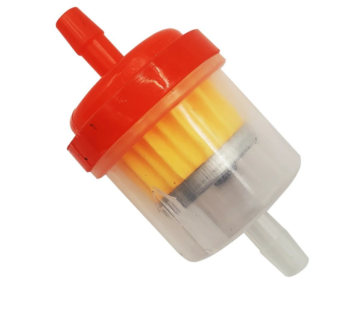 1x Oil Filter Inline Gas Fuel Filter Gasoline Filter Scooter Moped Motorcycle