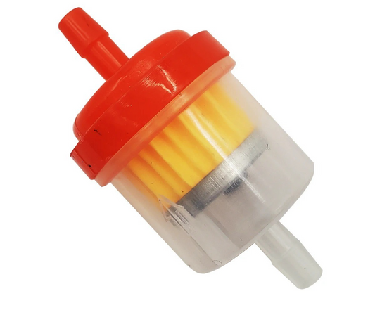 1x Oil Filter Inline Gas Fuel Filter Gasoline Filter Scooter Moped Motorcycle