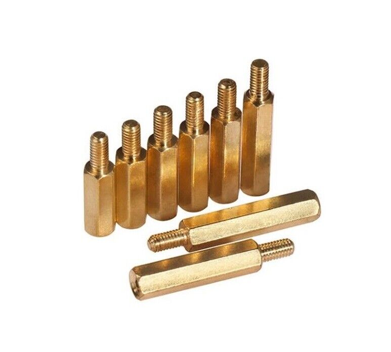 M3 Male - Female Brass Hex PCB Standoff Spacer 5mm