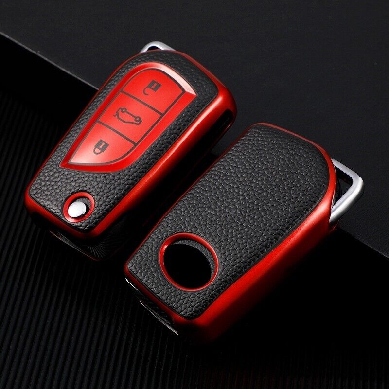 Toyota Corolla Levin Verso Yaris 2014 Auris Aygo RAV4 TPU Key Fob Case Cover