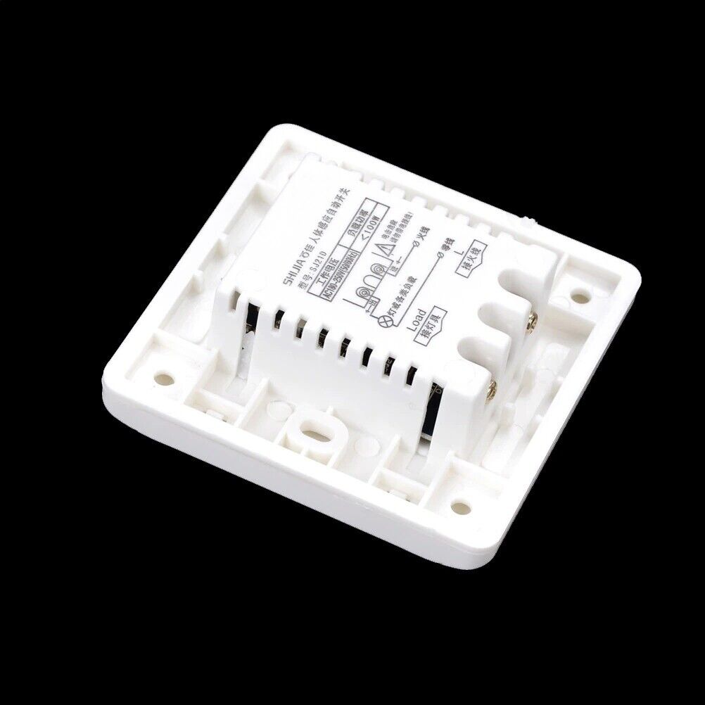 Motion Sensor Wall Switch IR Body  Adjustable for Light Auto Infrared