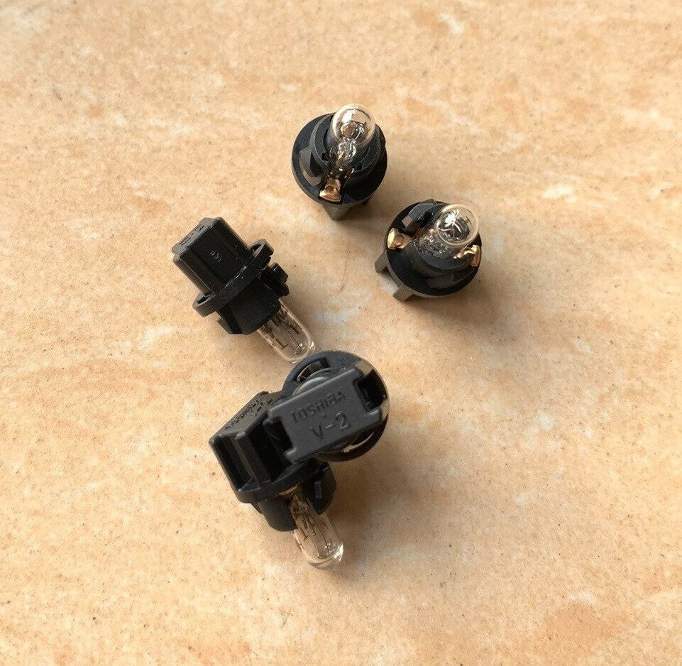 1x Dashboard Bulb 2V 1.2W V-2 Small Bulb Indicator Light Car Instrument Lamp