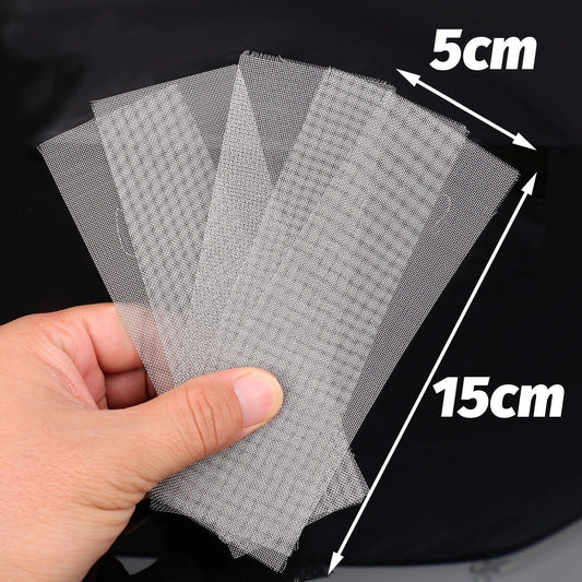 5x Steel Repair Mesh Car Bumper Plastic Hole Crack Patches Trimmable Welding