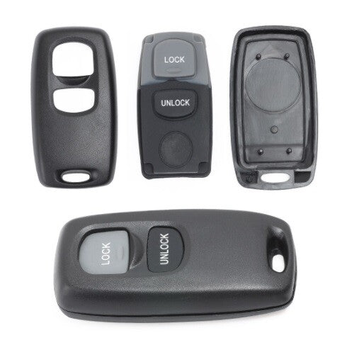 2 Button Remote Key Shell for Mazda 2 3 6 323 626 MPV Protege 5