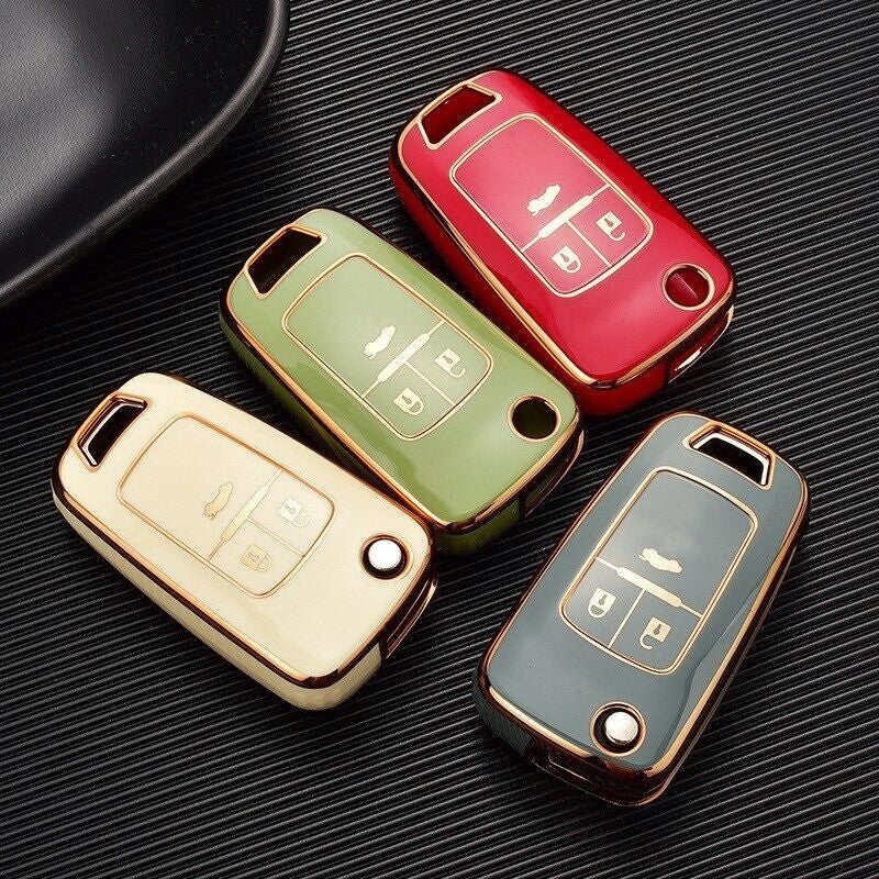 Remote Key Fob Cover for Vauxhall Opel Astra Corsa Meriva Insignia Chevrolet