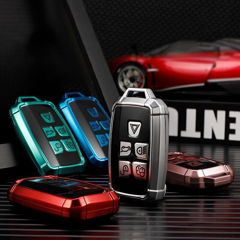 Key Fob Case Cover for Land Rover Range Rover Evoque Freelander Jaguar