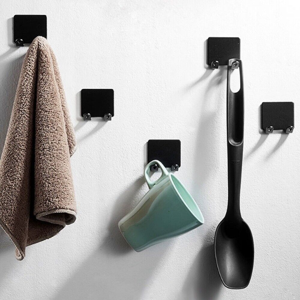 Shaver Holder Bathroom Towel Holder Razor Rack Self Adhesive Kitchen Bathroom