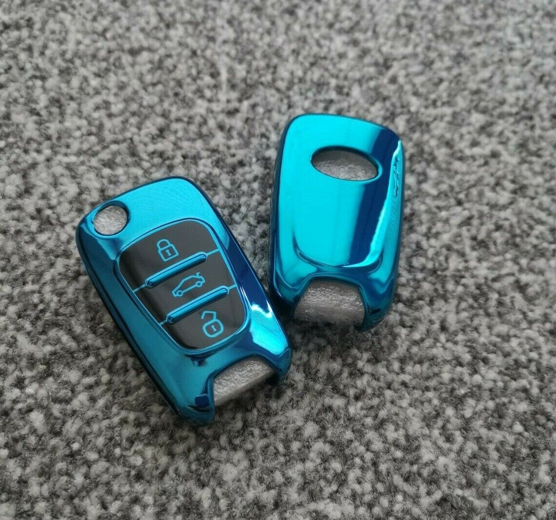 Hyundai i30 i20 ix35 i40 Tucson Accent 3 Button Remote Key Fob Cover Case