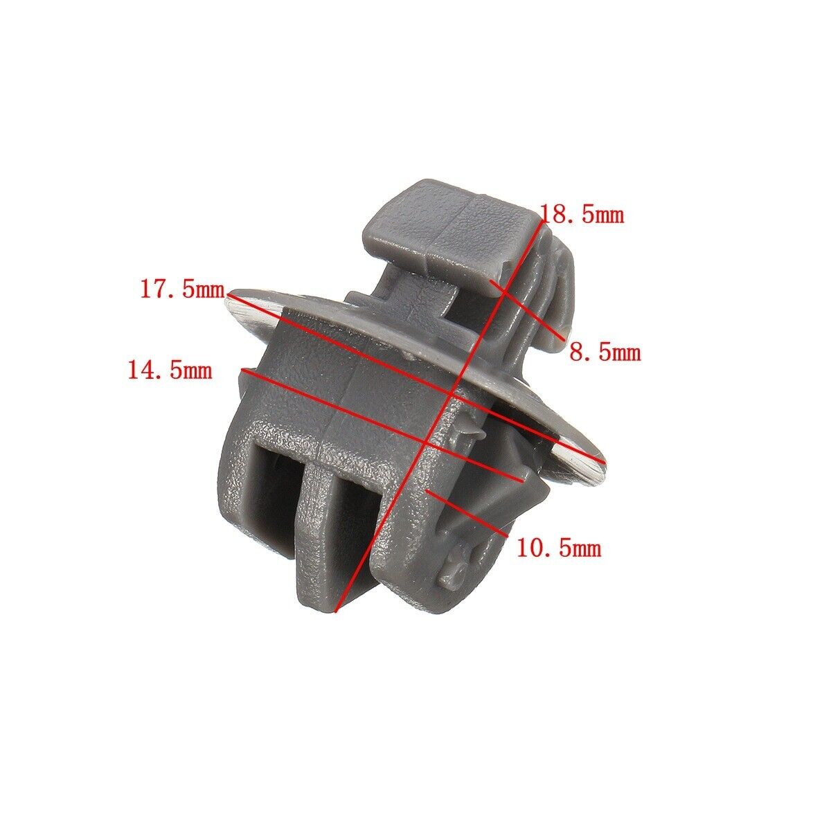 6x Front Door Trim Body Moulding Repair Panel Clips for Toyota