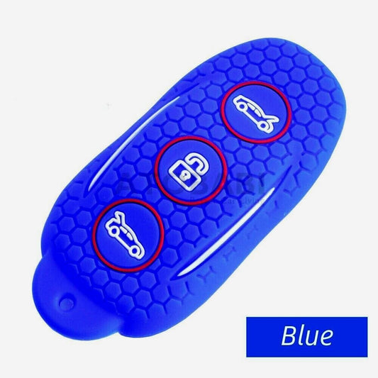 2x Key Case Cover for 3 Button Remote Key Fob for Tesla Model 3 S Y