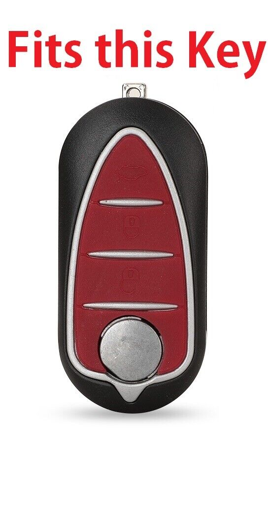 3 Button Remote Key Case Cover Pink Colour Alfa Romeo 