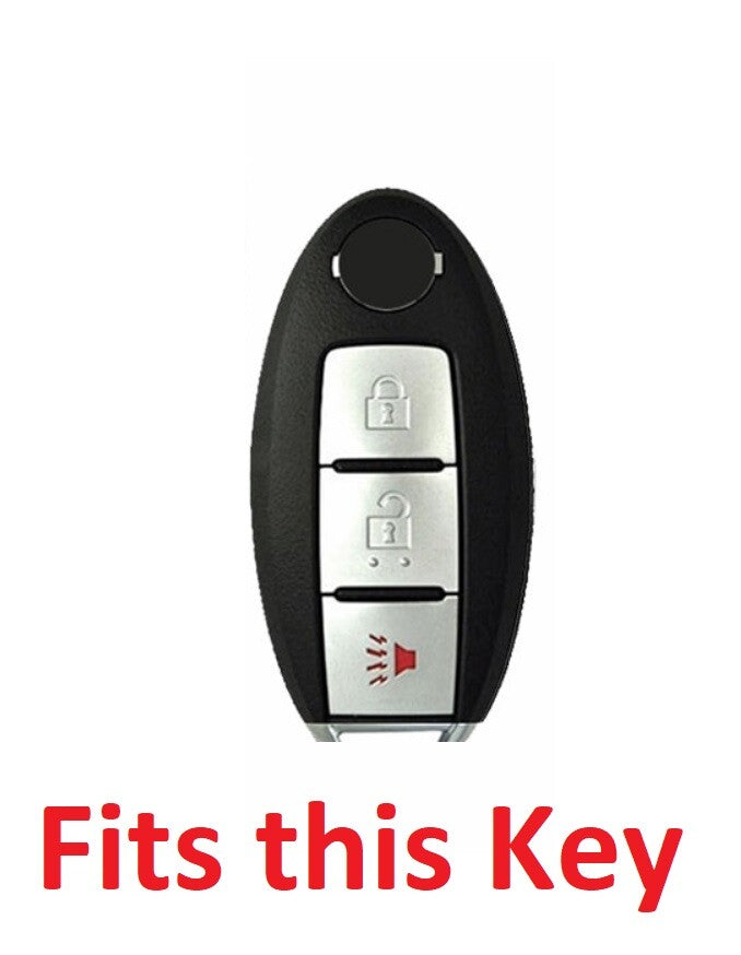 Remote Key Fob Case for Nissan Micra Juke Alissa Pulsar X-Trail note Almera