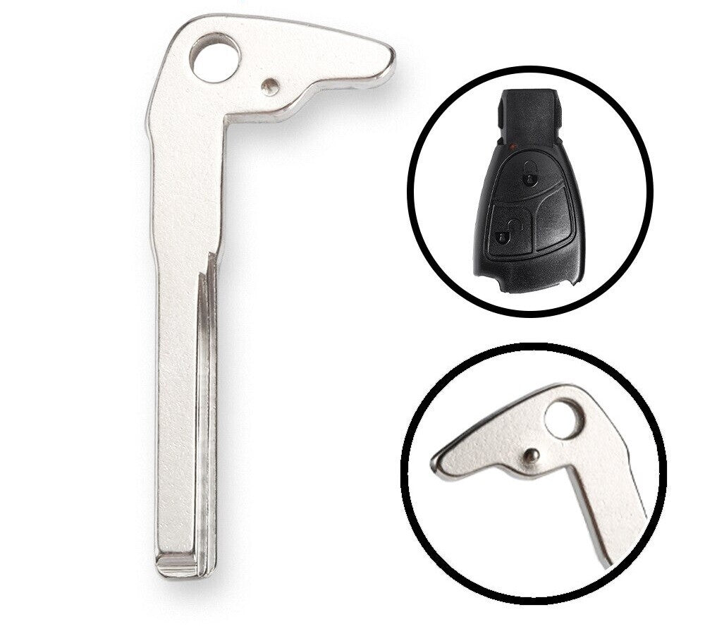 Blank Emergency Key for Mercedes Benz BGA A E S G CLK SLK ML Class W220