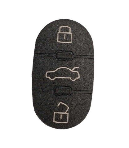 Audi A2 A3 A4 A6 A8 TT 3 Button Remote Key Fob Shell Rubber Pad Repair