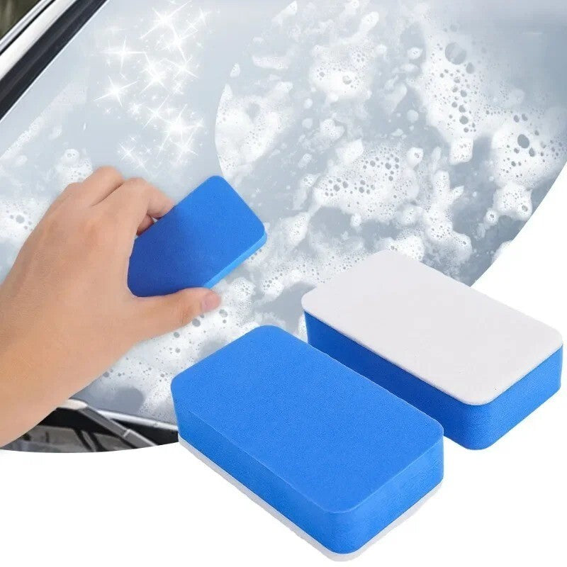 Car Oil Film Cleaning Sponge Wiper Polishing Sponges Brush Car Windshield Glass