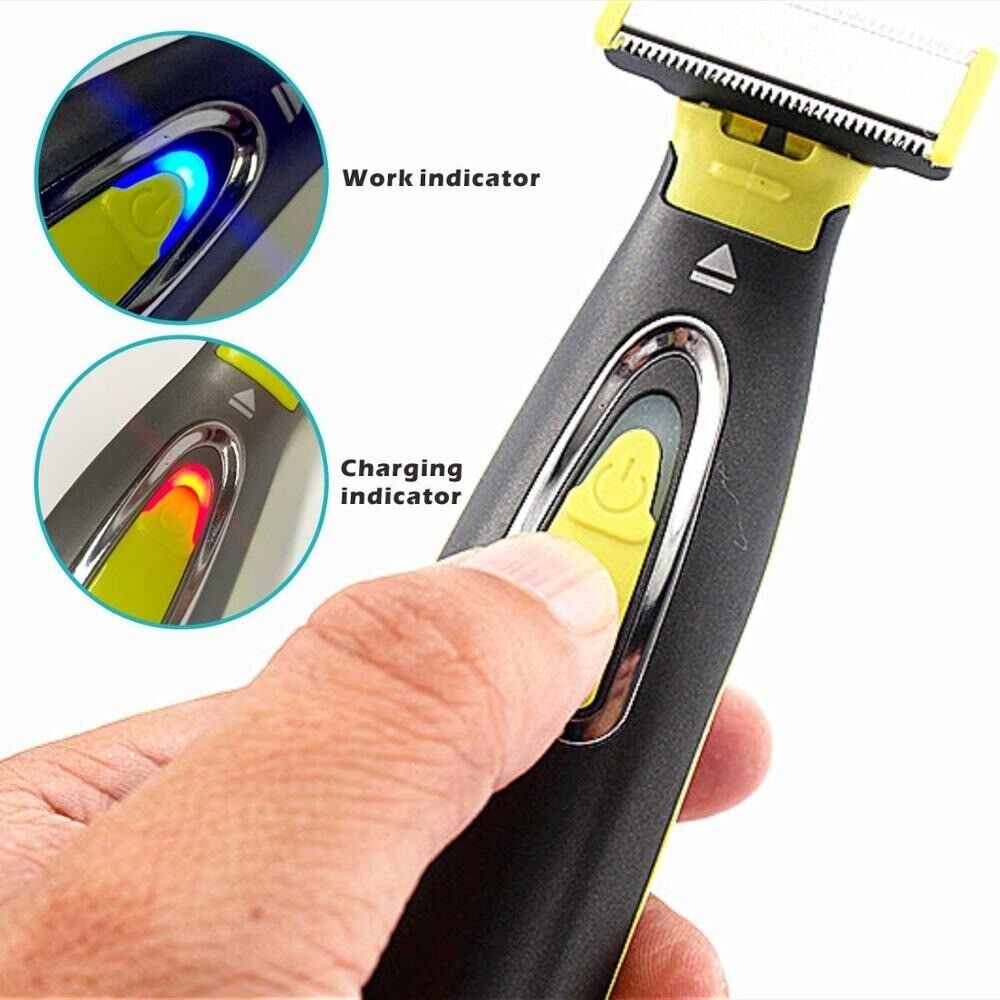 One Blade Hybrid Electric Trimmer Shaver USB Rechargeable Waterproof Shaver