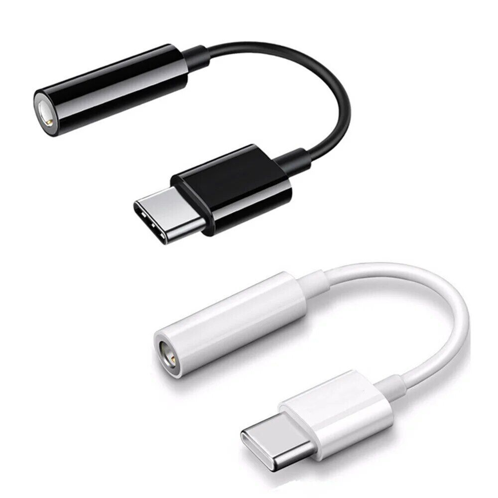 Type C To 3.5mm Jack Aux Earphone Cable Headphone Adapter for Huawei Xiaomi