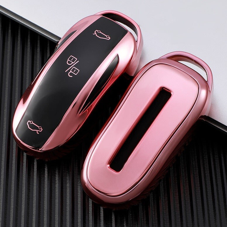 TPU Smart Key Fob Case Cover Protector for Tesla Model 3 Y X S