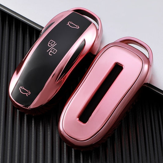 TPU Smart Key Fob Case Cover Protector for Tesla Model 3 Y X S