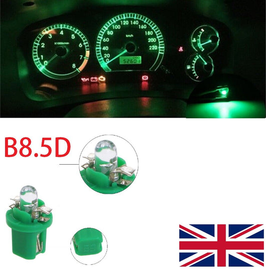 T5 B8.5D 5050 SMD LED Lamp 12V Auto Car Instrument Dashboard Light Bulb Green