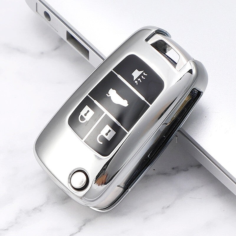 TPU Car Key Fob Case fits Vauxhall Opel Astra Corsa Meriva Zafira Chevrolet