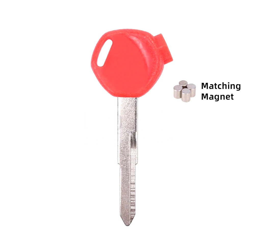 Motorcycle Key fits Honda DIO 56 Z4 Z125 SCR100 WH110 Blank Key Magnet Anti-thef