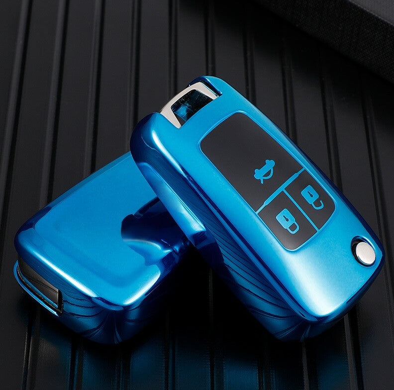 TPU Key Case Cover for Vauxhall Astra Corsa Meriva Zafira Antara Chevrolet