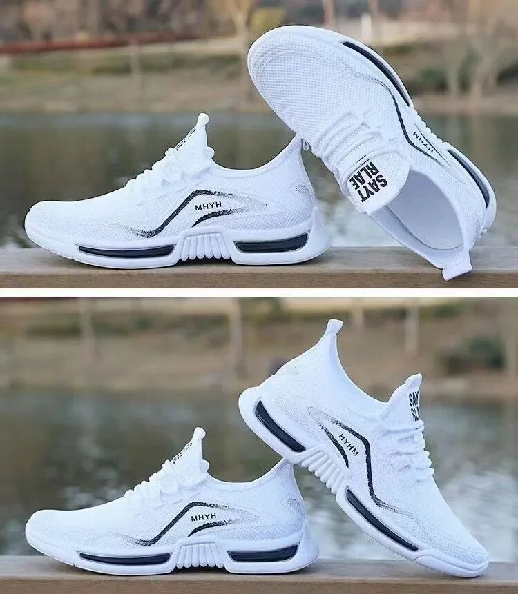 Men's shoes, new summer breathable mesh casual shoes, odor resistant soft sole