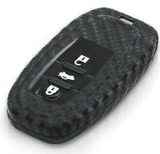 Carbon Car Key Case Cover for Audi A6 A4 Q5  A3 B6 B7 B8