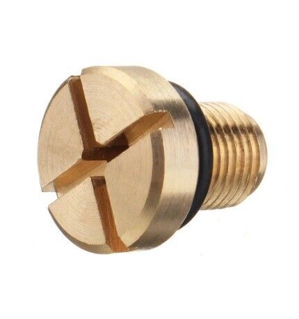 Brass Radiator Hose Bleed Vent Screw Plug for BMW 3 E46 E36 E30 17111712788