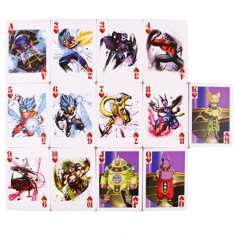 Dragon Ball Super Ultra Instinct Goku Poker Cards