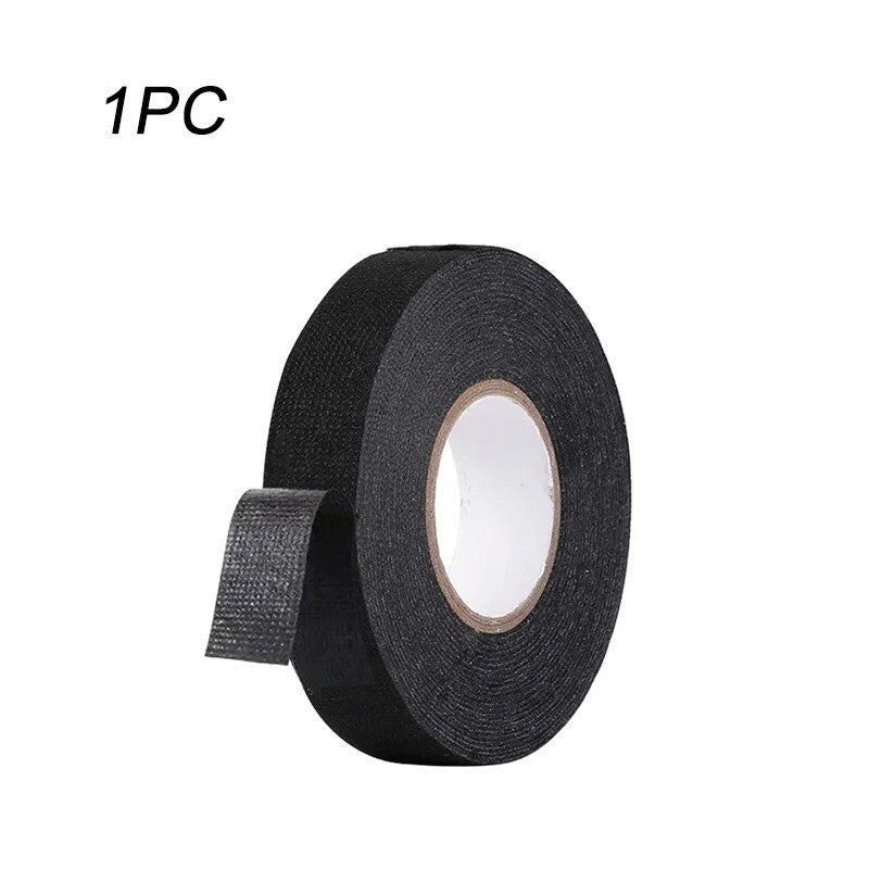 1x Electrical Insulating Tape 10m Heat Resistant Harness Tape 15mm Wide
