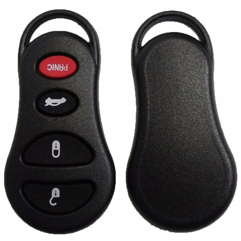 4 Button Keyless Remote Key Shell Case for Jeep Chrysler Dodge