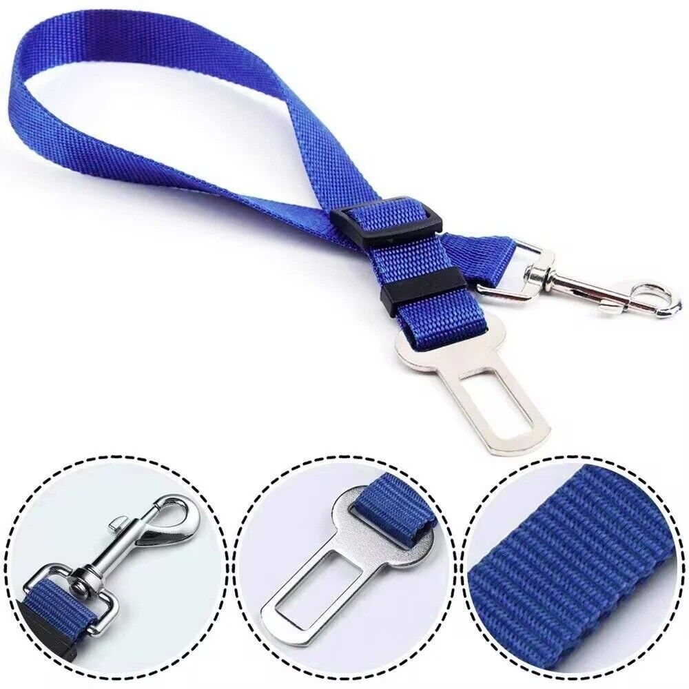 Dog Car Seat Belt Safety Protector Travel Pets Accessories Dog Leash